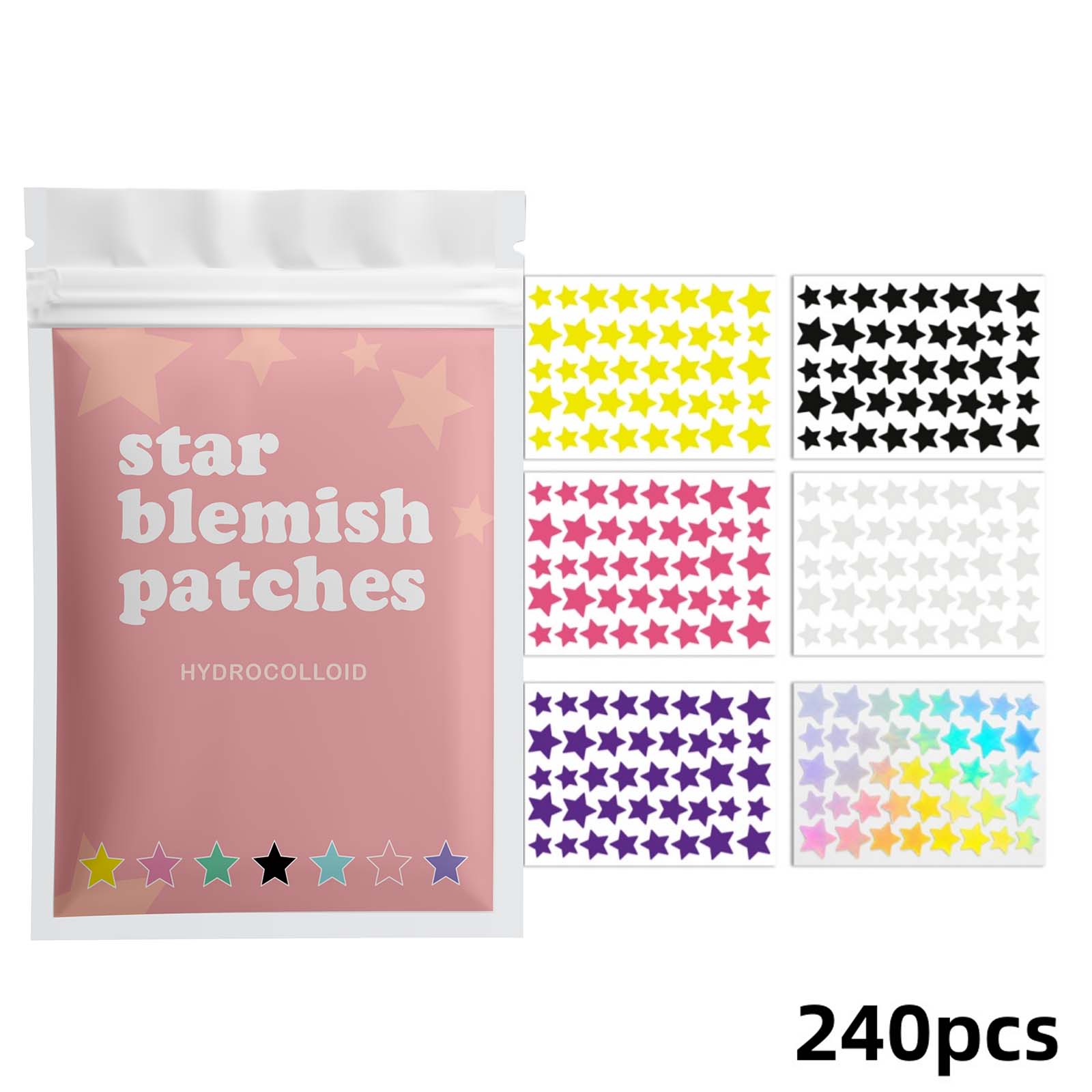 Tea Tree Spot Treatment - 240/480PCS Cute Star Pimple Patches Hydrocolloid